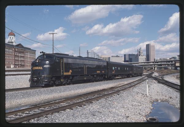 Photo of EMD E8 4021 in Baltimore MD