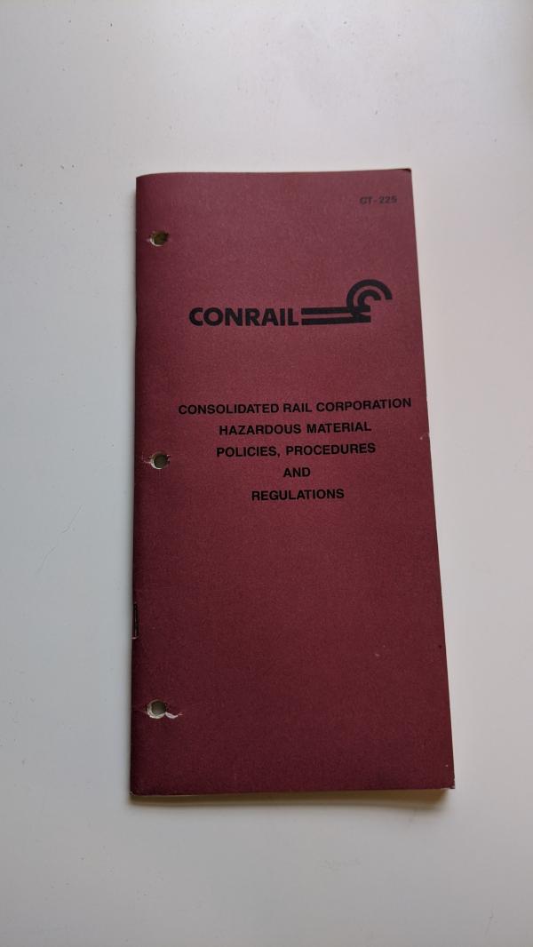 CT-225 R-4-87 Hazardous Materials Regulations Effective April 1, 1987