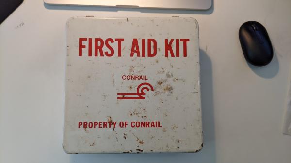 Conrail First Aid Kit Box (empty)