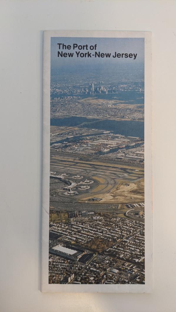 Map of The Port of New York-New Jersey
