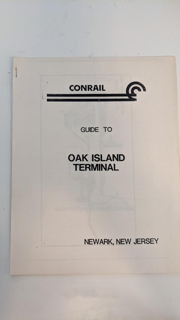 Guide to Oak Island Terminal, Newark New Jersey