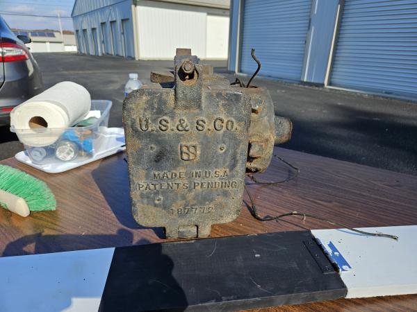 PRR position-light Component, U S & S Co. 187772 cast on