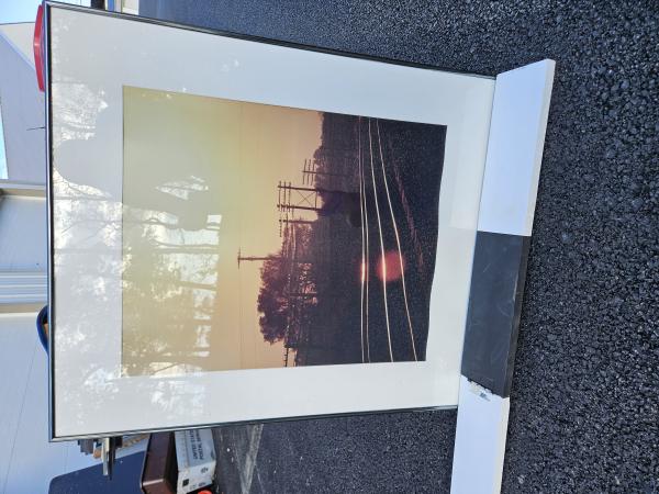 Sunset over 2 track mainline