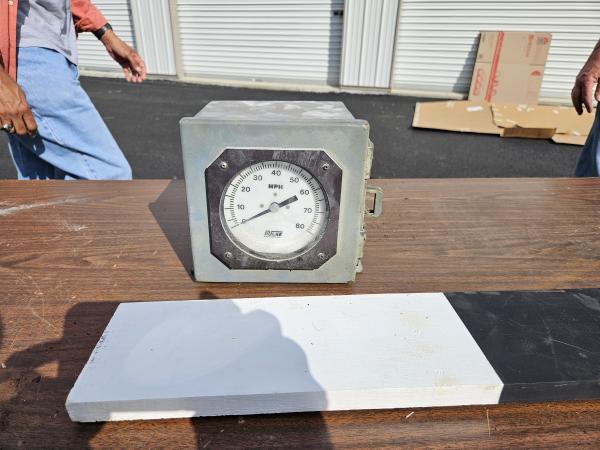 Speed indicator, Pulse Electronics Model #SI-80-00  Serial 9552044