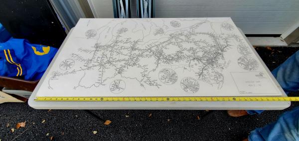 Conrail System Map 1993-02
