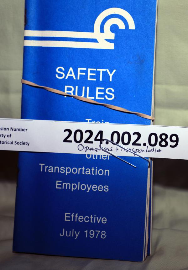 Safety Rules for Train, Locomotive, Other Transportation Employees, Eff. July 1978