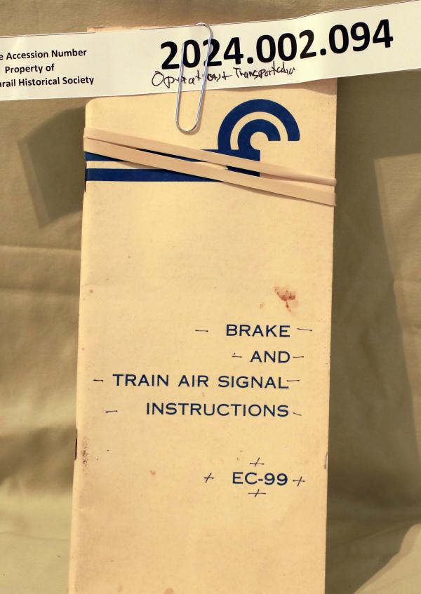 EC 99 Brake-Train-Signal Instructions, rev. 1976-05-01