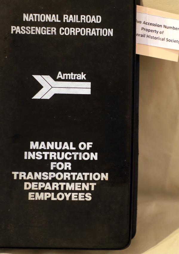 Amtrak Manual of Instruction for Transp. Dept. Employees, rev. 1994-03-21