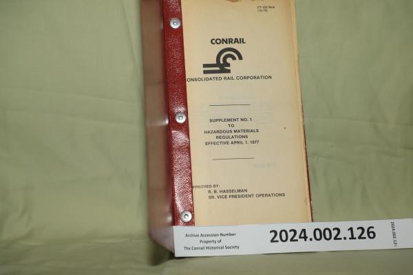 CT-225 Hazardous Materials Regulations Eff. 1977-04-01