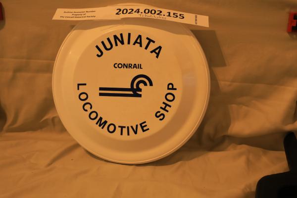 Juniata Locomotive Shop frisbee