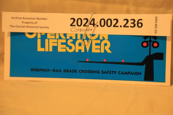 Operation Lifesaver brochure