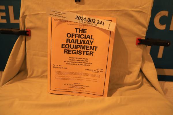 Official Railway Equipment Register, 1995-07-25