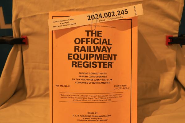 Official Railway Equipment Register, 1996-10-01