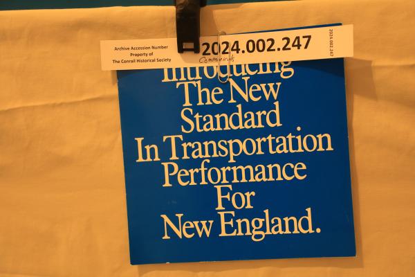 Introducing the New Standard in Transportation Performance for New England brochure