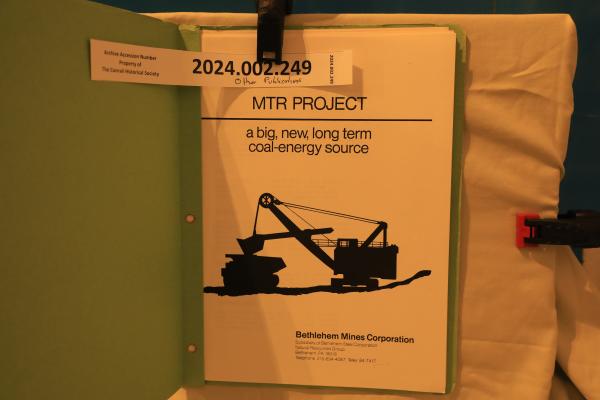 MTR Project: A Big, New Long-Term Coal Energy Source booklet