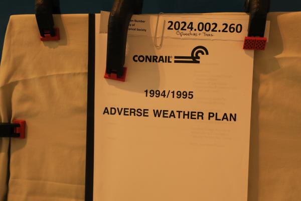 Adverse Weather Plan 1994/95
