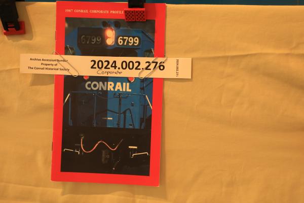 Conrail Corporate Profile 1987