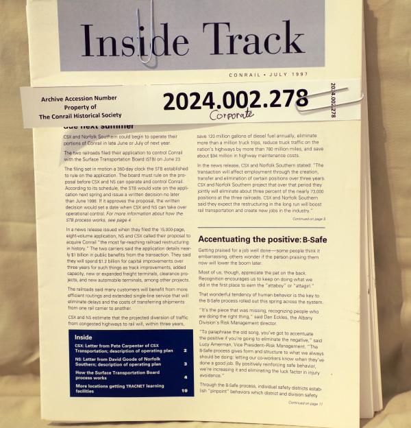 Inside Track Magazine, 1998-01 (January 1998)