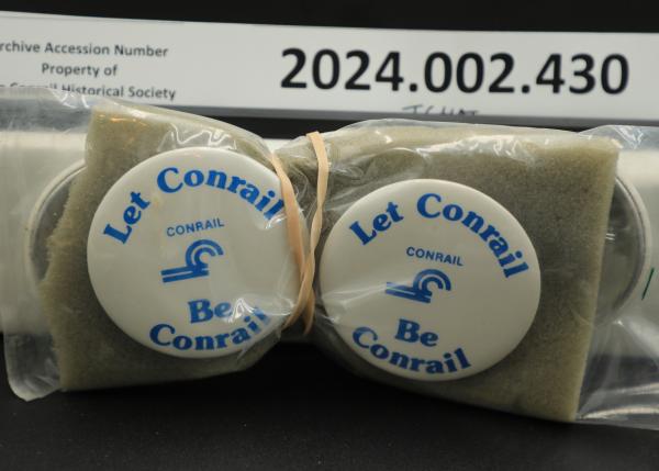 Let Conrail Be Conrail pin