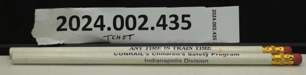 CR Indianapolis Division Anytime Is Train Time pencil