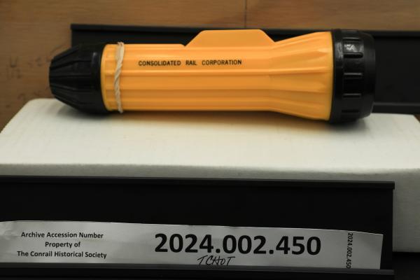 Consolidated Rail Corporation industrial flashlight