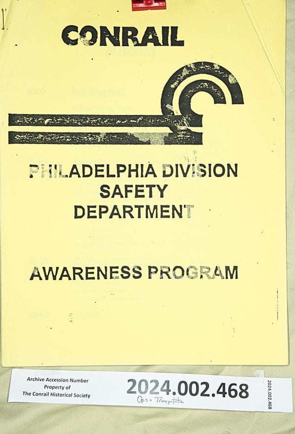 Philadelphia Division Safety Awareness program