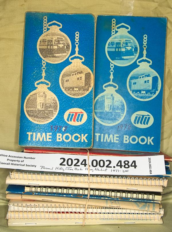 Timebooks for Conductor H.H. Neubert, 1977-2011