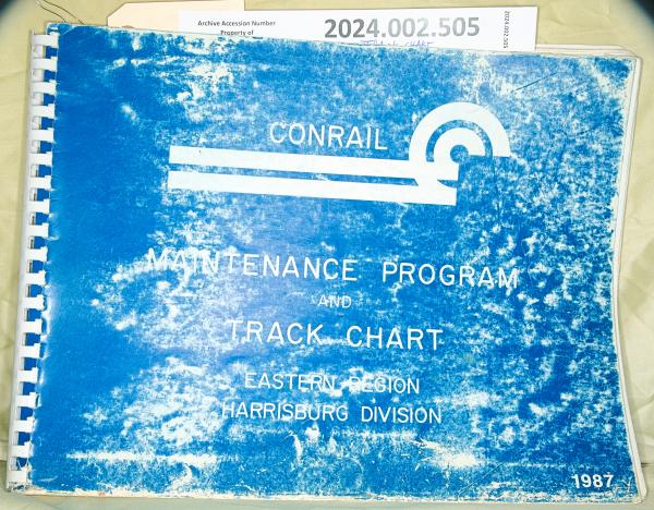 Track Chart, Eastern Region, date unknown