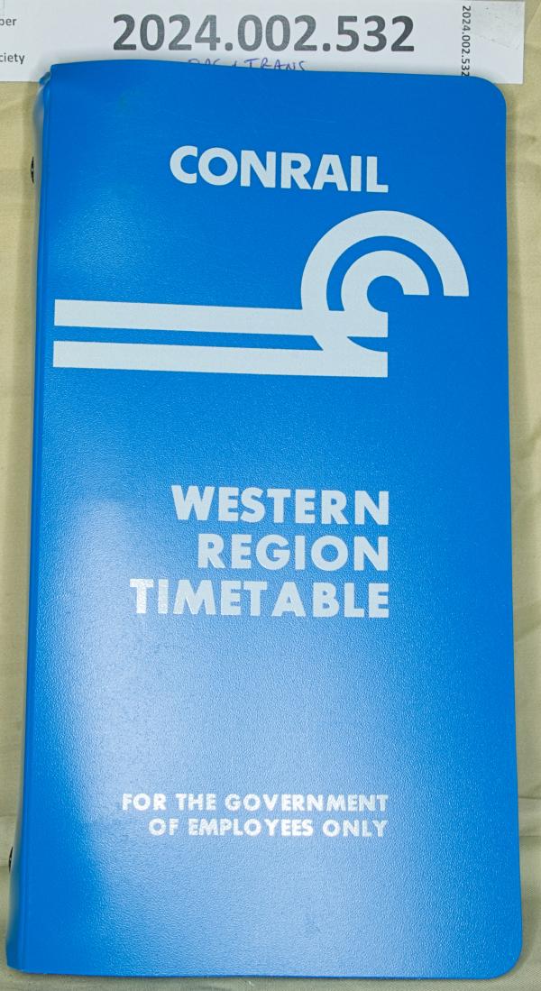 Western Region Employee Timetable