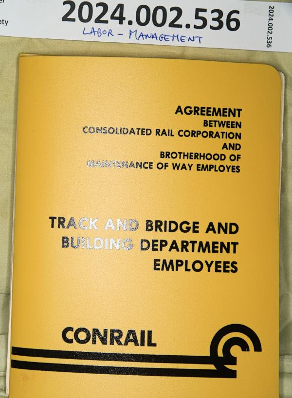 Agreement Between Conrail and Brotherhood of M-O-W Employees, 1982-02-01