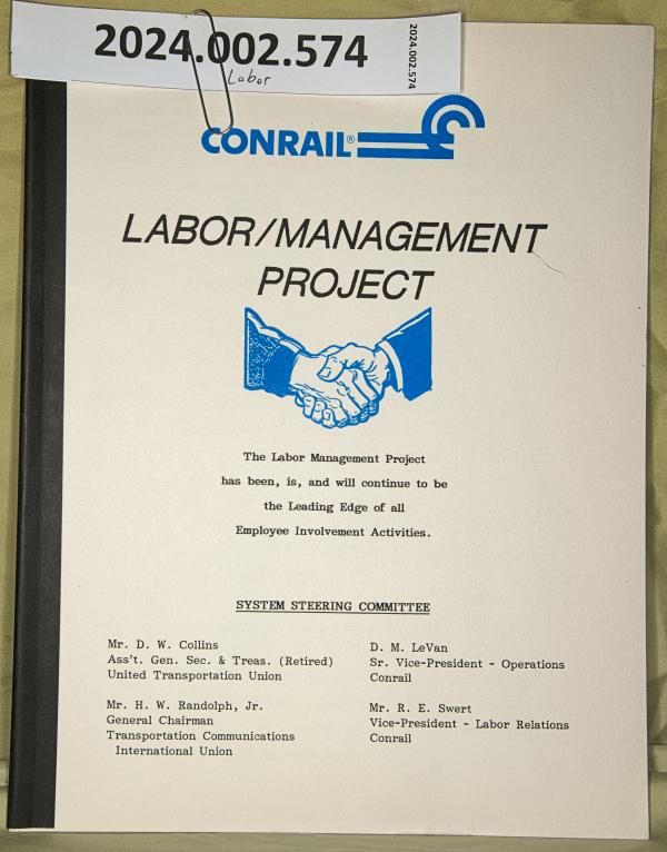 Labor Management Project Steering Committee report