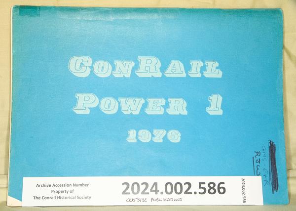 Conrail Power 1, 1976