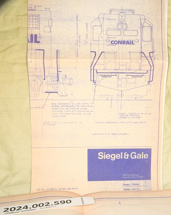 Lettering diagrams for CR OCS and GP38, GP38-2, Gp40, GP40-2