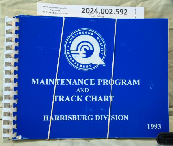 Division Track charts, 1993: Philadelphia, Harrisburg, Pittsburgh. Indianapolis