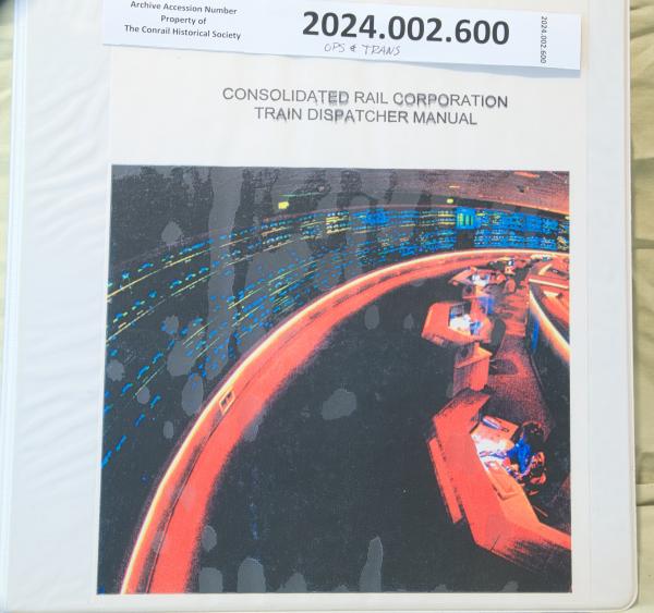 CR Train Dispatcher Manual - Albany Division Selkirk, NY, Sept. 19, 1997