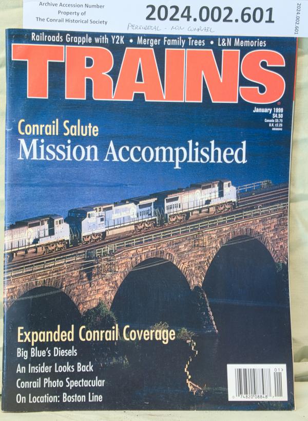 Trains Magazine January 1999 Issue