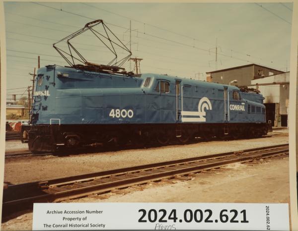 Color photo locomotive CR GG1 #4800