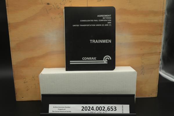 Agreement Between Conrail and United Transportation Union