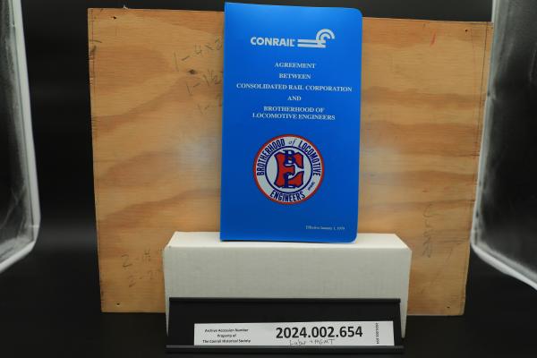 Agreement Between Conrail and Brotherhood of Locomotive Engineers, eff. 1979-01-01