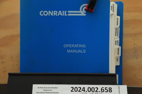 CR Operating manuals: rulebook, hazardous materials, safety rules, air brake, Eastern Region ETT