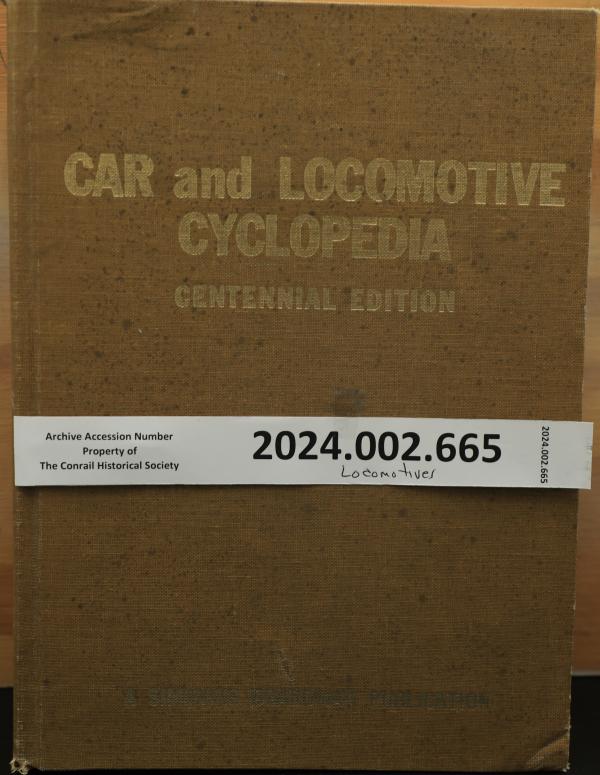 Car and Locomotive Cyclopedia, Centennial Edition, 1974