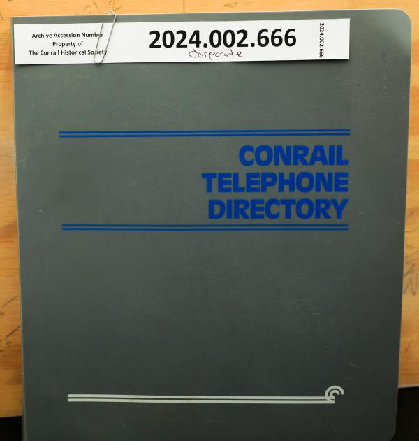 CR Telephone Directory, 1992-09-03