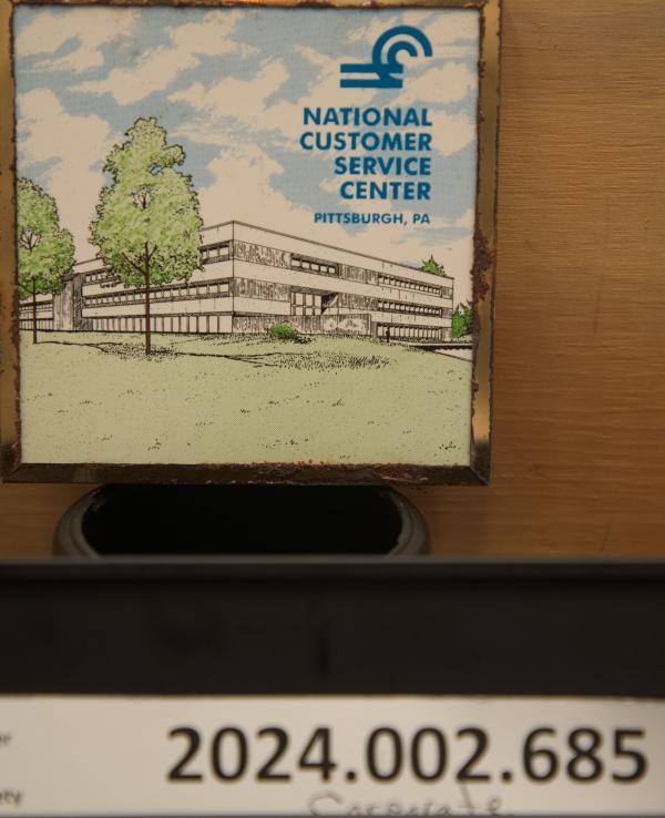 CR National Customer Service Center coaster