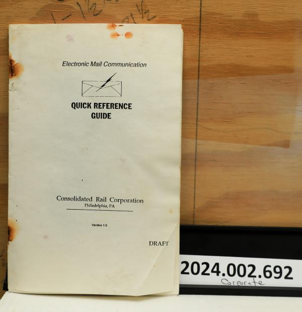 Electronic Mail Communication: Quick Reference Guide, Version 1.0 DRAFT
