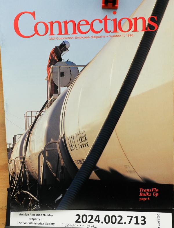 CSX Connections employee magazine, No. 1, 1998