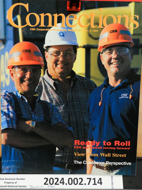 CSX Connections employee magazine, No. 2, 1998