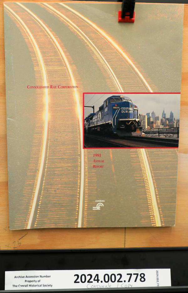 Conrail Inc. 1991 Annual Report