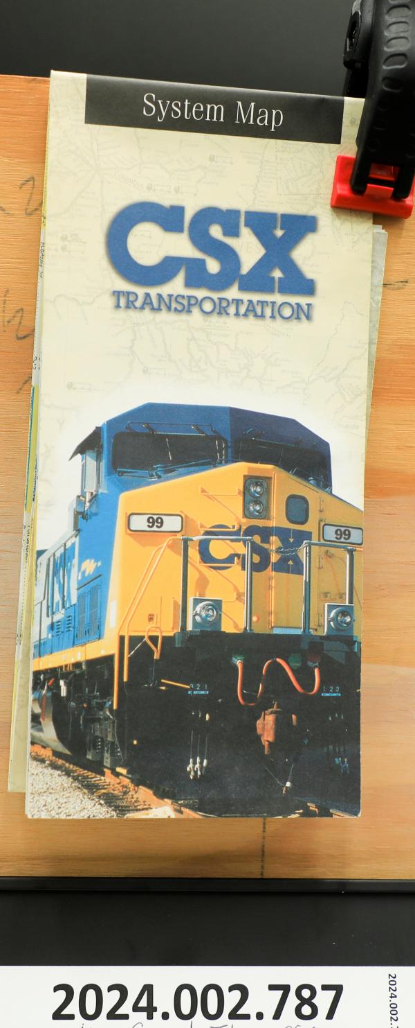 CSX System Map, 1999