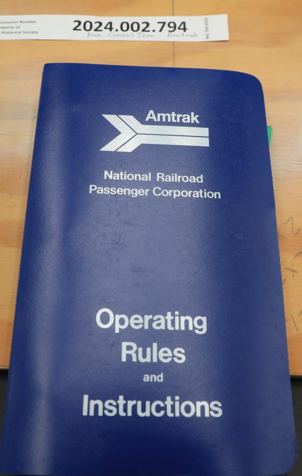 Amtrak Operating Rules book, 1979-04-29