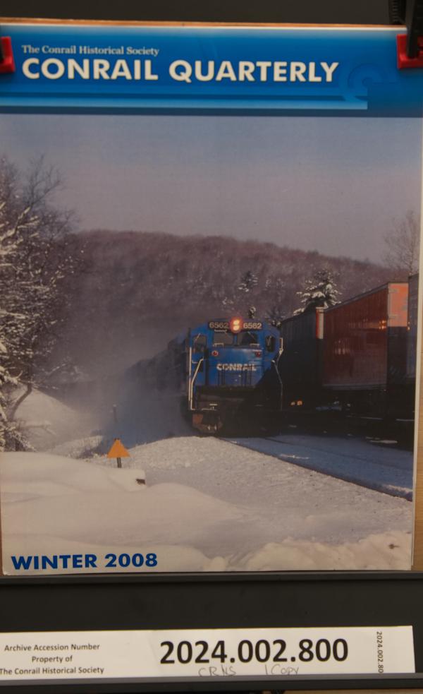 Conrail Quarterly Winter 2008